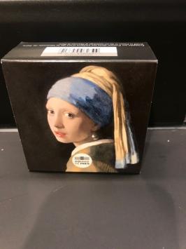 Vermeer Girl with pearl 10 euro Frankrijk 2021 Proof