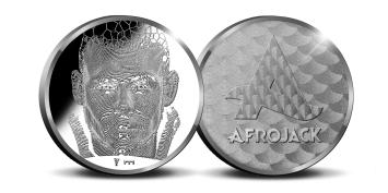 Nederland Afrojack 'holographic coin' 2018