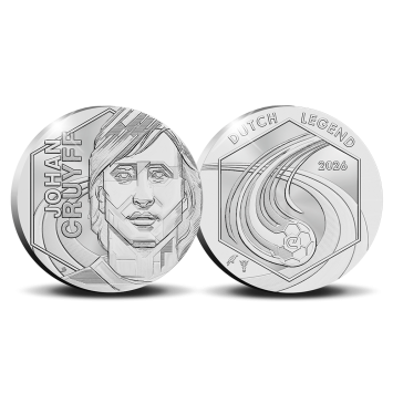 Johan Cruyff Legacy 2016–2026  – Zilver 1 ounce