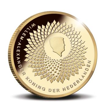 Wageningen Universiteit 10 euro goud 2018 herdenkingsmunt proof