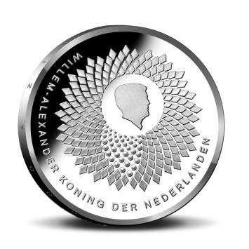 Wageningen Universiteit 5 euro zilver 2018 herdenkingsmunt proof