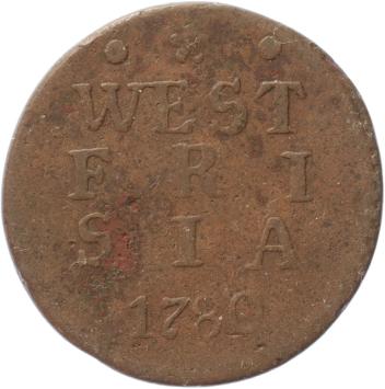 West-Friesland Duit 1780/79