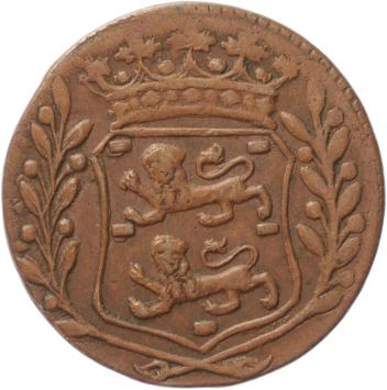 West-Friesland Duit 1780