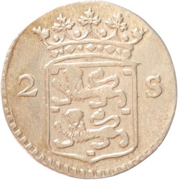 West-Friesland Dubbele stuiver 1765