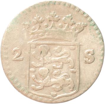 West-Friesland Dubbele stuiver 1785