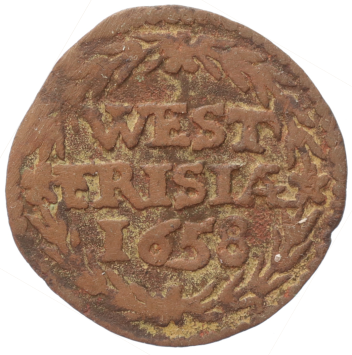 West-Friesland Duit 1658