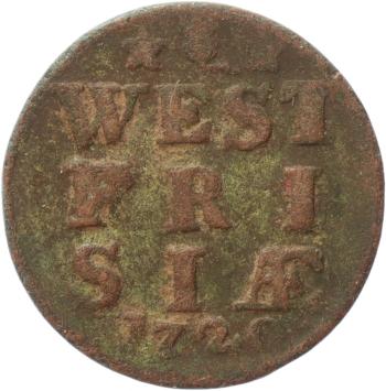 West-Friesland Duit 1720