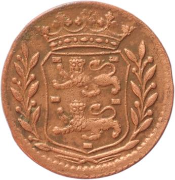 West-Friesland Duit 1739