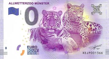 0 Euro biljet Duitsland 2017 - Allwetterzoo Münster