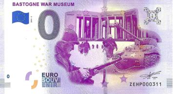 0 Euro biljet België 2019 - Bastogne War Museum