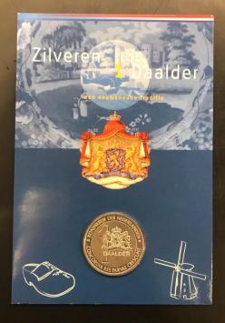 Nederland Zilveren 1 Daalder 2005 Delfts blauw