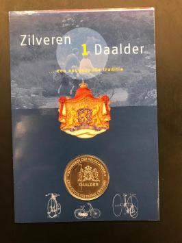Nederland Zilveren 1 Daalder 2003 De Fiets