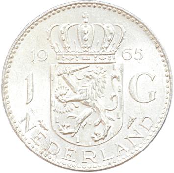 Nederland 1 gulden zilver Juliana