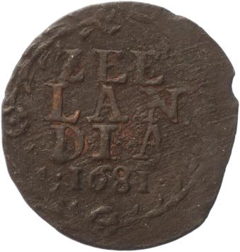Zeeland Duit 1681