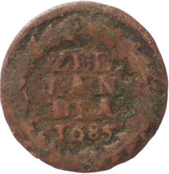 Zeeland Duit 1685
