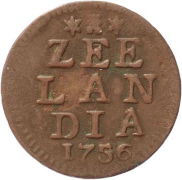Zeeland Duit 1756