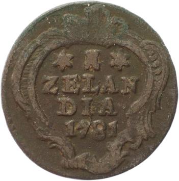 Zeeland Duit 1781