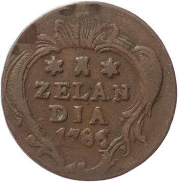 Zeeland Duit 1786/85