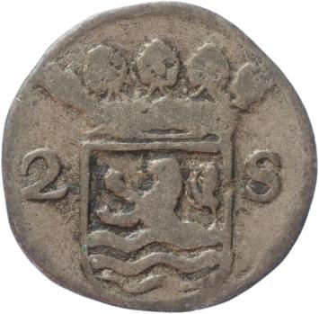 Zeeland Dubbele wapenstuiver 1696