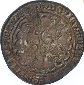 Zuidelijke Nederlanden Vlaanderen Lodewijk de Male of dubbel groot z.j.
