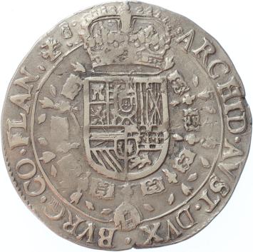 Zuidelijke Nederlanden Brugge 1/2 Patagon 1654