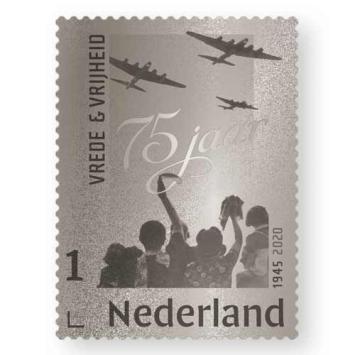 Zilveren Postzegel Vrede en Vrijheid 2020