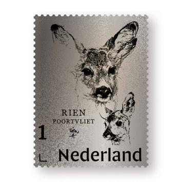 Zilveren Postzegel Rien Poortvliet 2020