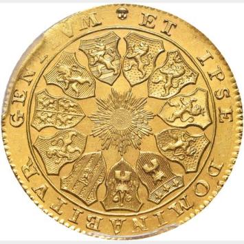 BRABANT - Lion d'or ou 14 Florins 1790 FDC